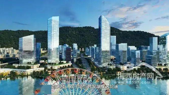 晋安湖将建临湖超五星国际酒店,推动中金总部大楼落地!