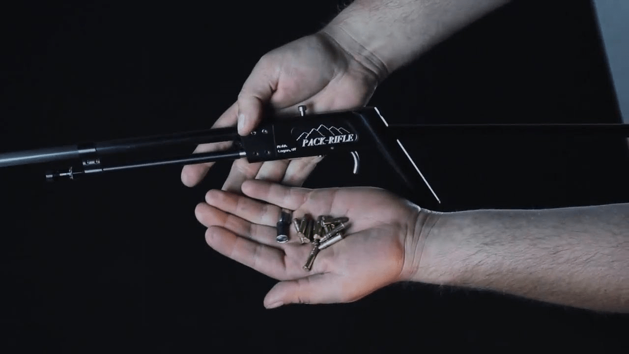 pack rifle生存步枪:自带手电筒,能当鱼竿用的生存步枪_什么_管子