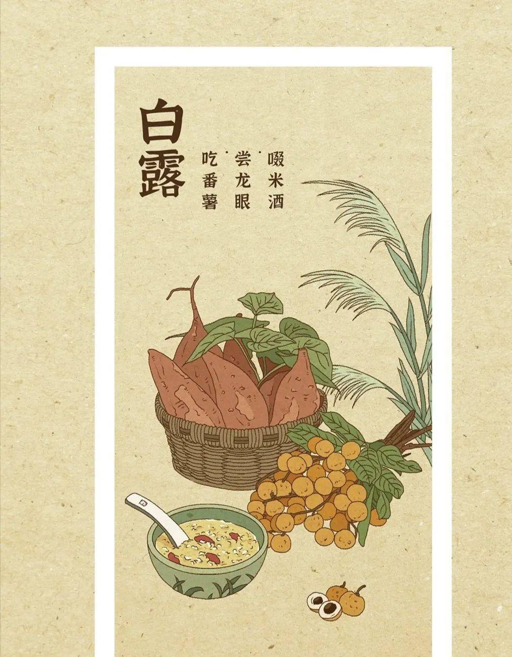 白露节气_番薯_饮食_季节