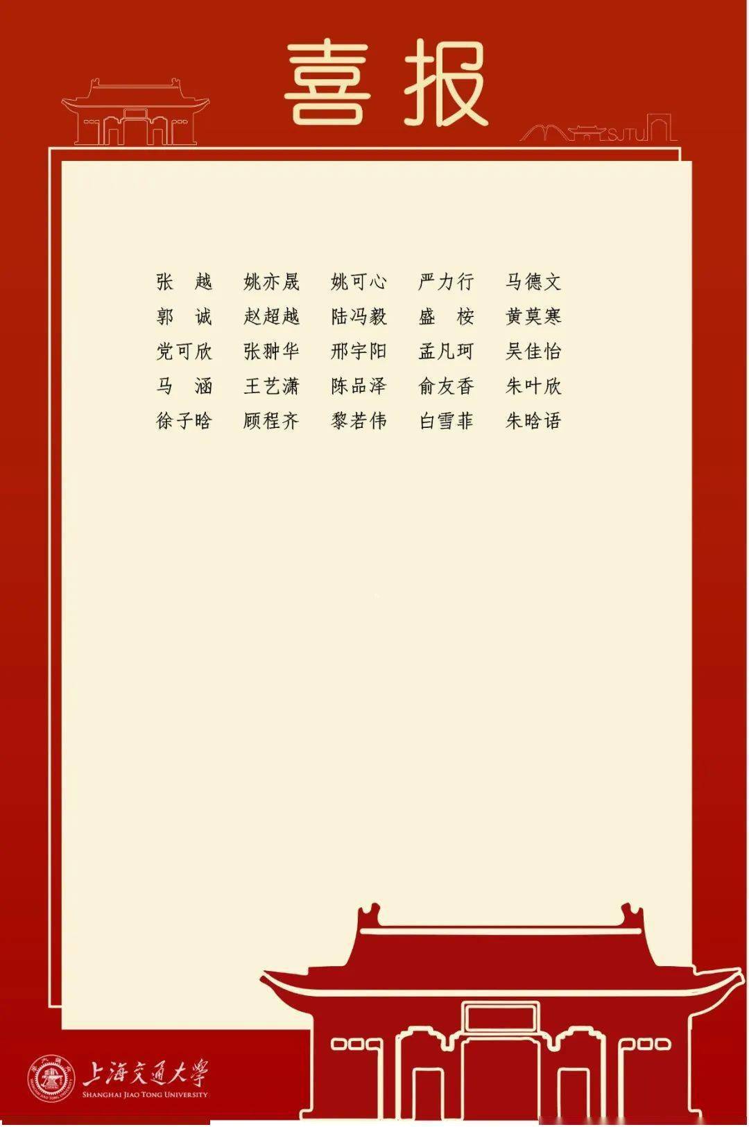 大境中学20人被上海大学录取复旦二附中1人被复旦大学录取来源:各校官