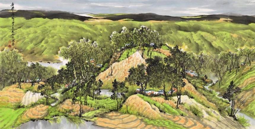 书画| 以自然为师 绘胸中万象——记著名画家沉浮_中国_艺术_创作