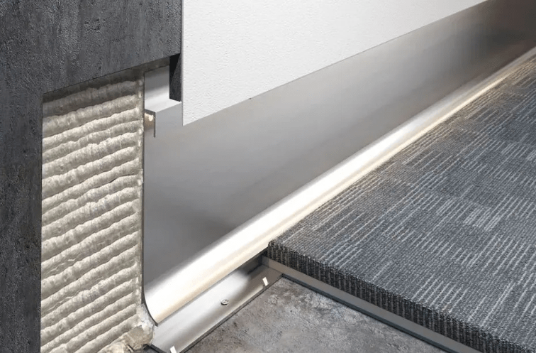 试试这4种新型踢脚线设计,美观易清洁_地面_边条_缝隙