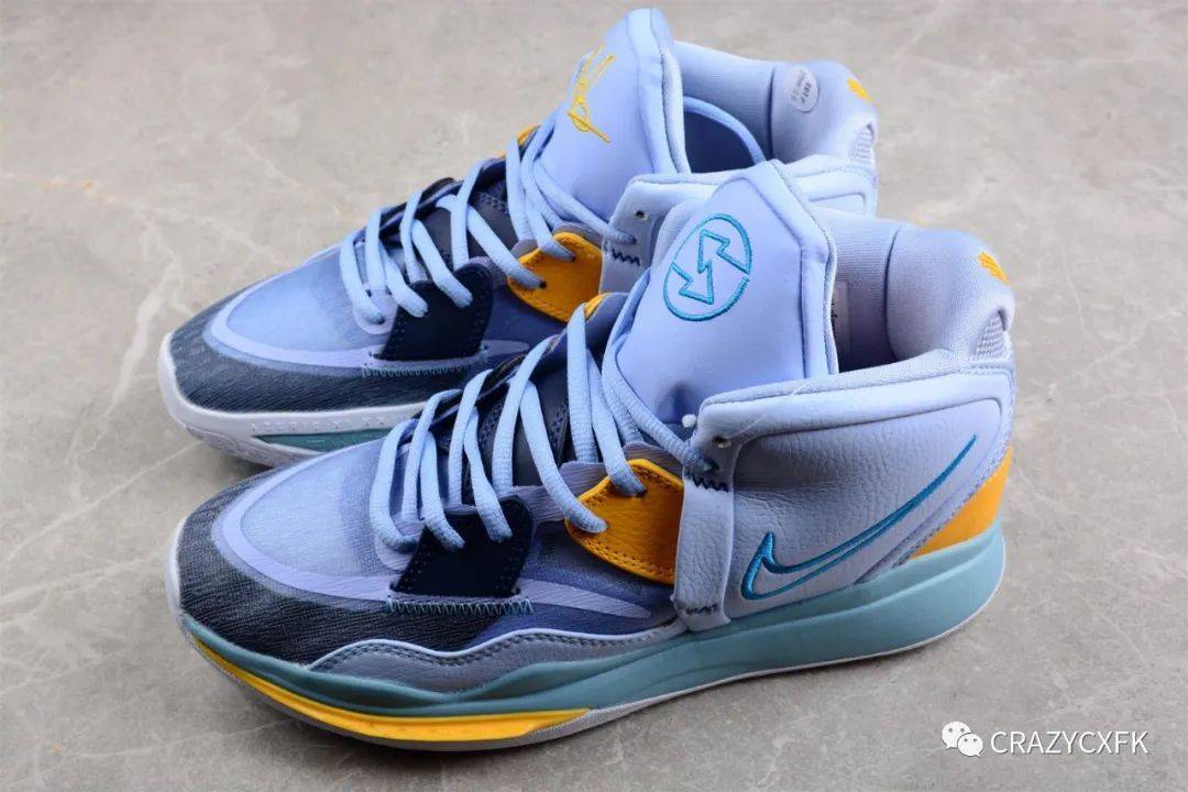 耐克nike kyrie 8 infinity ep future past 欧文八代湖水蓝遇见未来