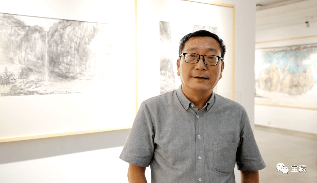 现场·视频 | 书艺为气,湖山为韵,"湖上听雨——李仲芳中国画作品展"