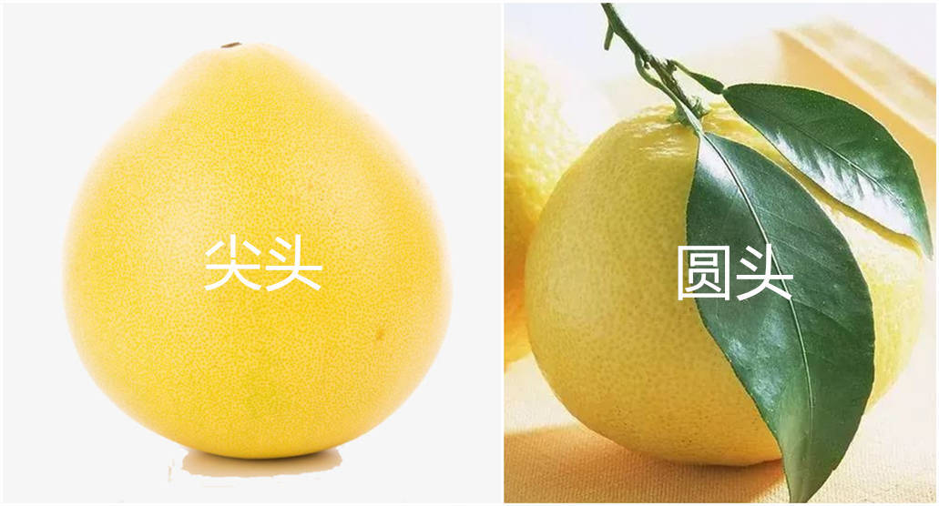 买柚子,挑"尖头"还是"圆头"?味道差别大,别再挑错了_果皮_口感_颜色