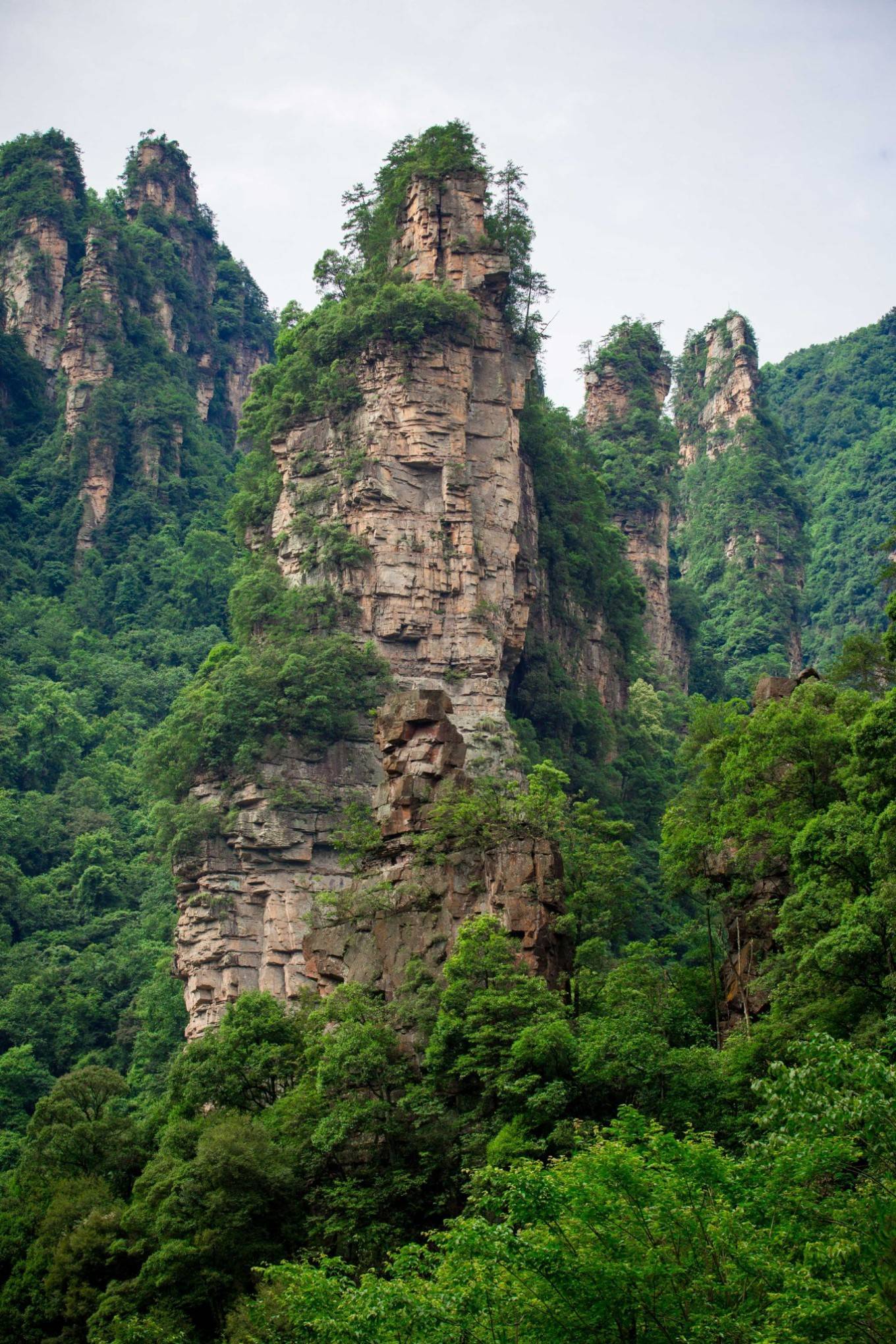 醉美煙雨張家界,賞湘西奇峰秀水_day_火車_風景