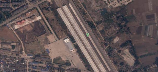 鸟瞰水家湖站：站虽不大，却是安徽省铁路发展的典型缩影