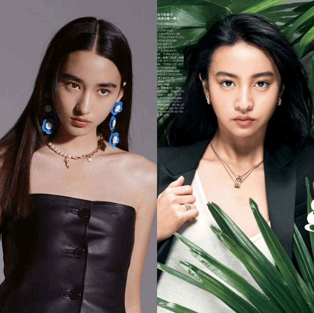 (左李宛妲,右木村光希)怎么港,眉眼和五官分布确有相似之处,但这波我
