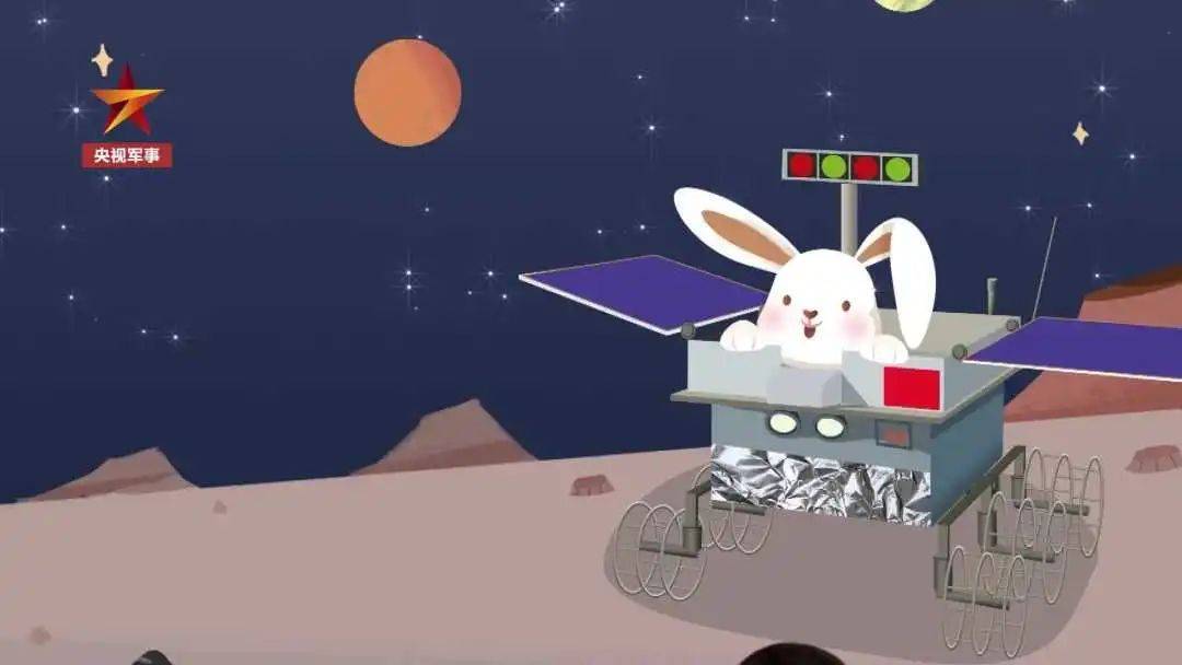 玉兔二号月球车实现月面着陆嫦娥四号月球探测器2019年1月玉兔二号