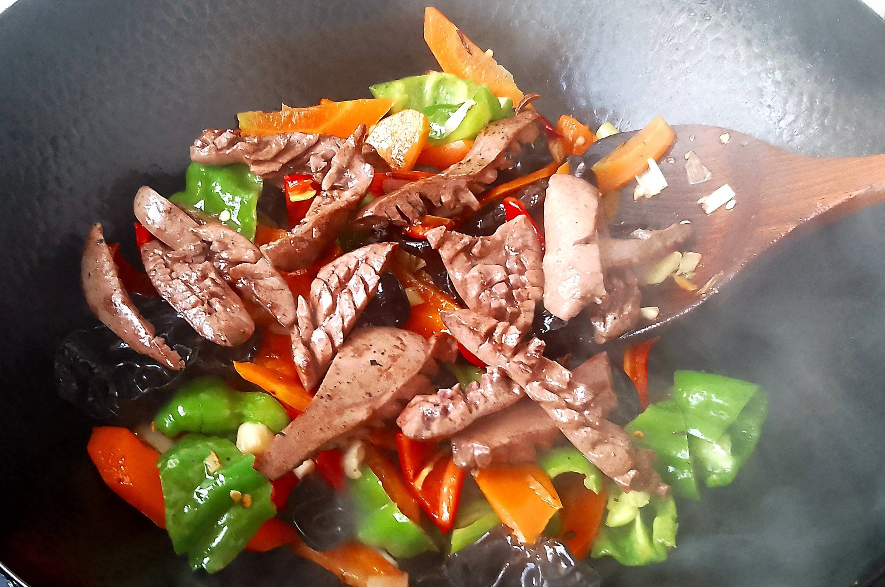 徐味纷呈 "胃"来精彩|火爆腰花_猪腰_调制_干辣椒