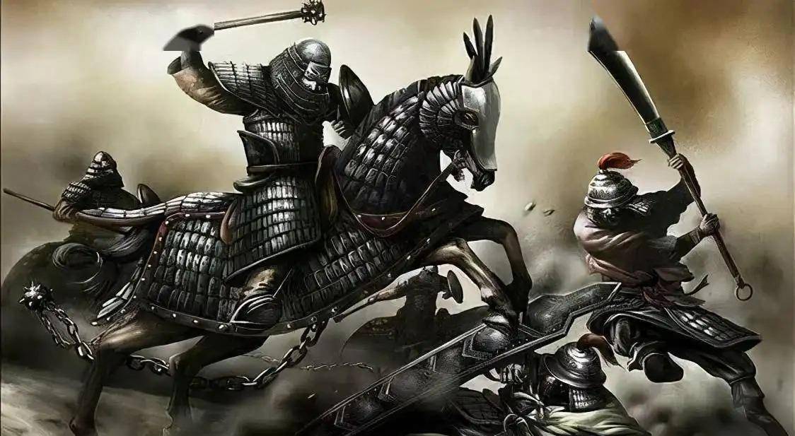 原版绣像《水浒传》的八张图,清晰画着鲁智深的兵器_禅杖_呼延灼