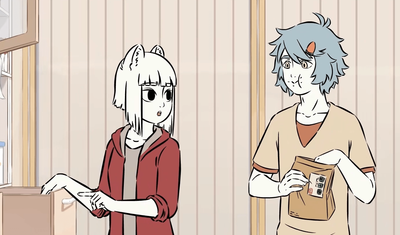 非人哉:九月哮天化身工作狂,这个扮相好帅啊,我喜欢_衣服_动画_角色