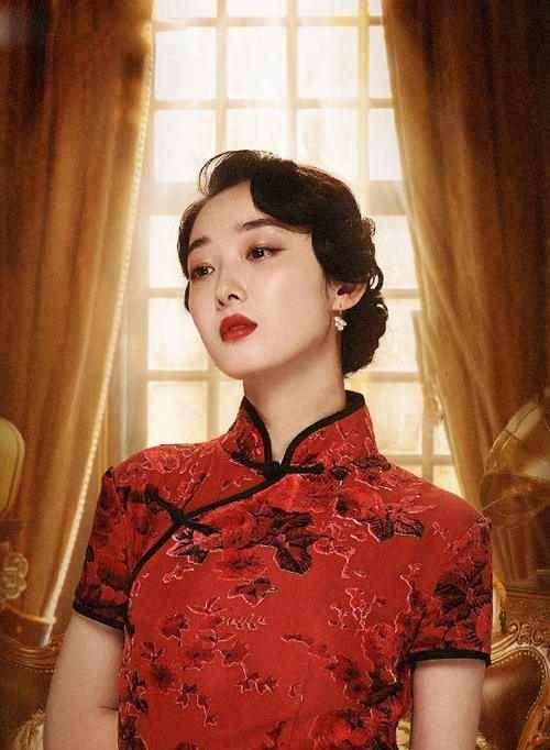 四美女着旗袍装,王鸥妩媚,宋茜明艳,蒋梦婕最惊艳_林允_时尚_气质