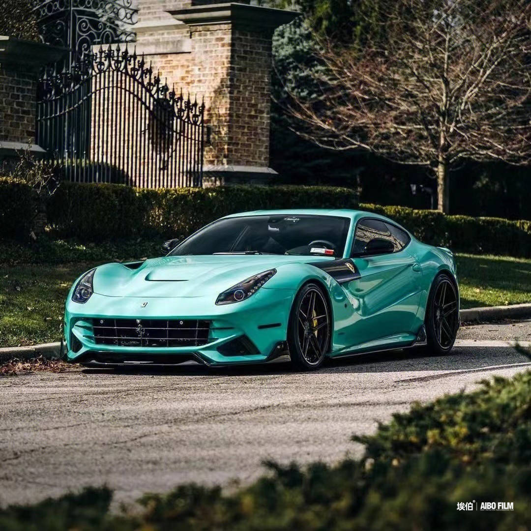 埃伯改色膜pet水晶蒂芙尼-法拉利,梦幻的蓝色_搜狐汽车_搜狐网