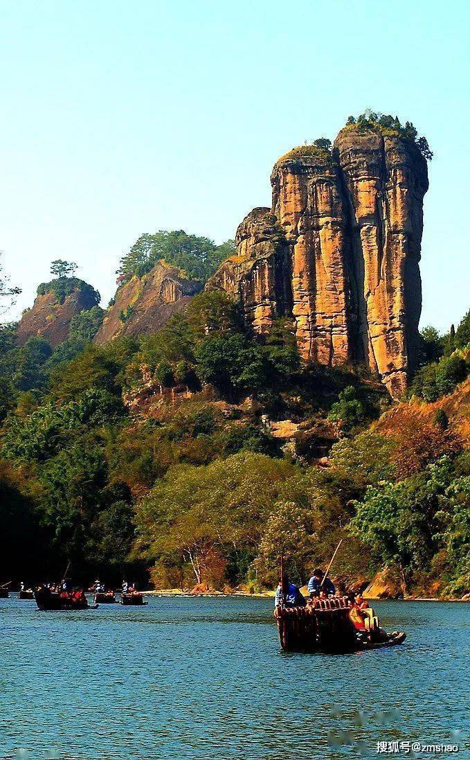 一次玩轉武夷山精華景點_竹筏_風景_一線天