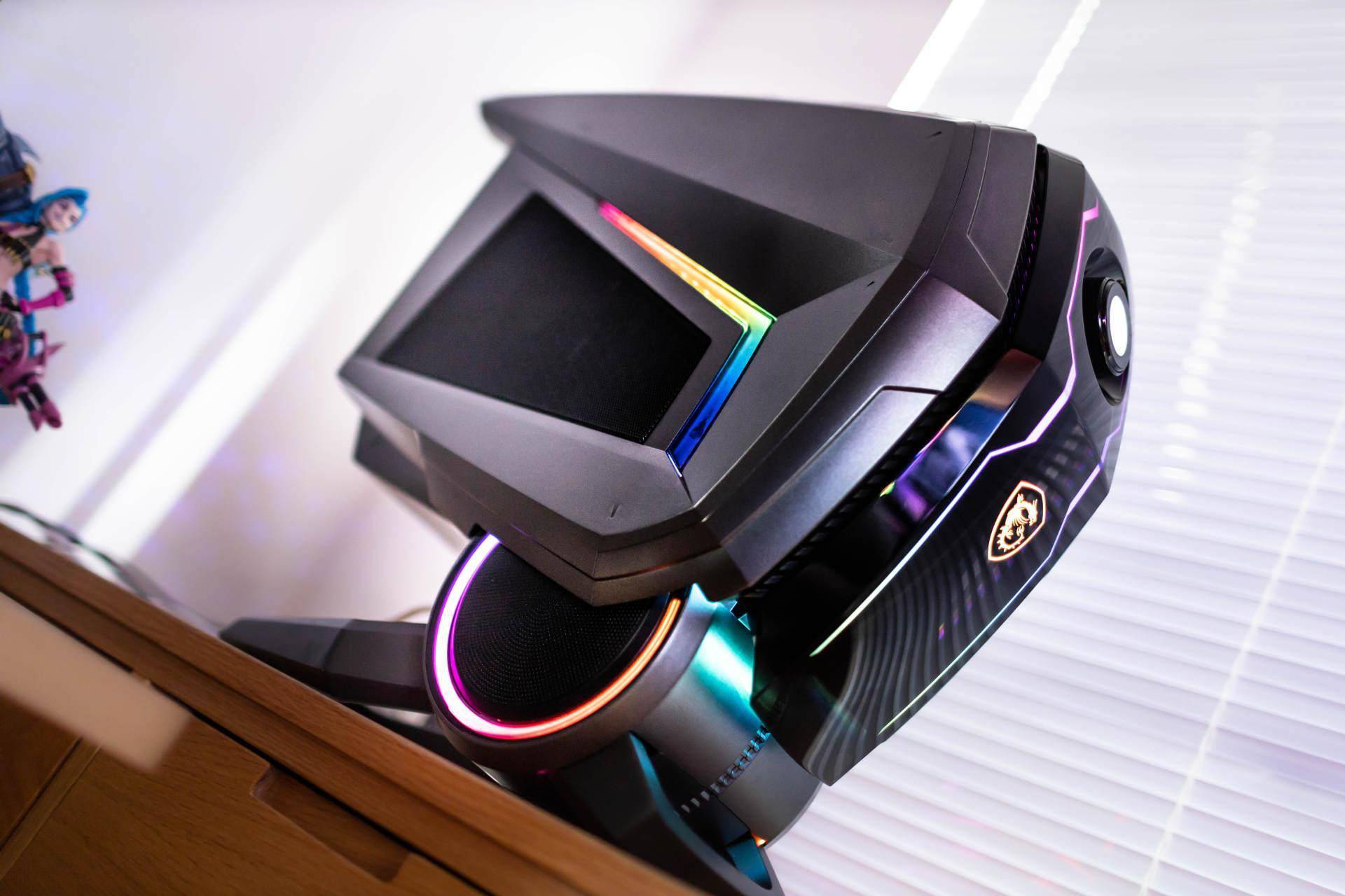 摸得到的真理,贵的好用着爽,微星msi电竞主机宙斯盾ti5_机身_设计