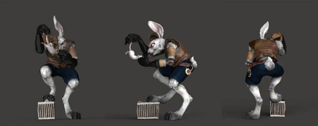 惟新课堂丨蒸汽朋克作品展_三视图_角色_设计