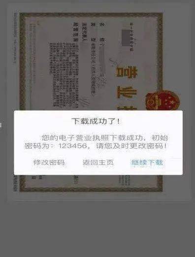 电子营业执照下载教程_电子营业执照与纸质执照效力对比_营业执照电子版怎么查询下载