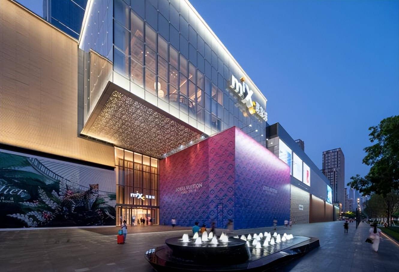 福州万象城购物中心室内外设计亮点分享_南洋_水晶_盒子