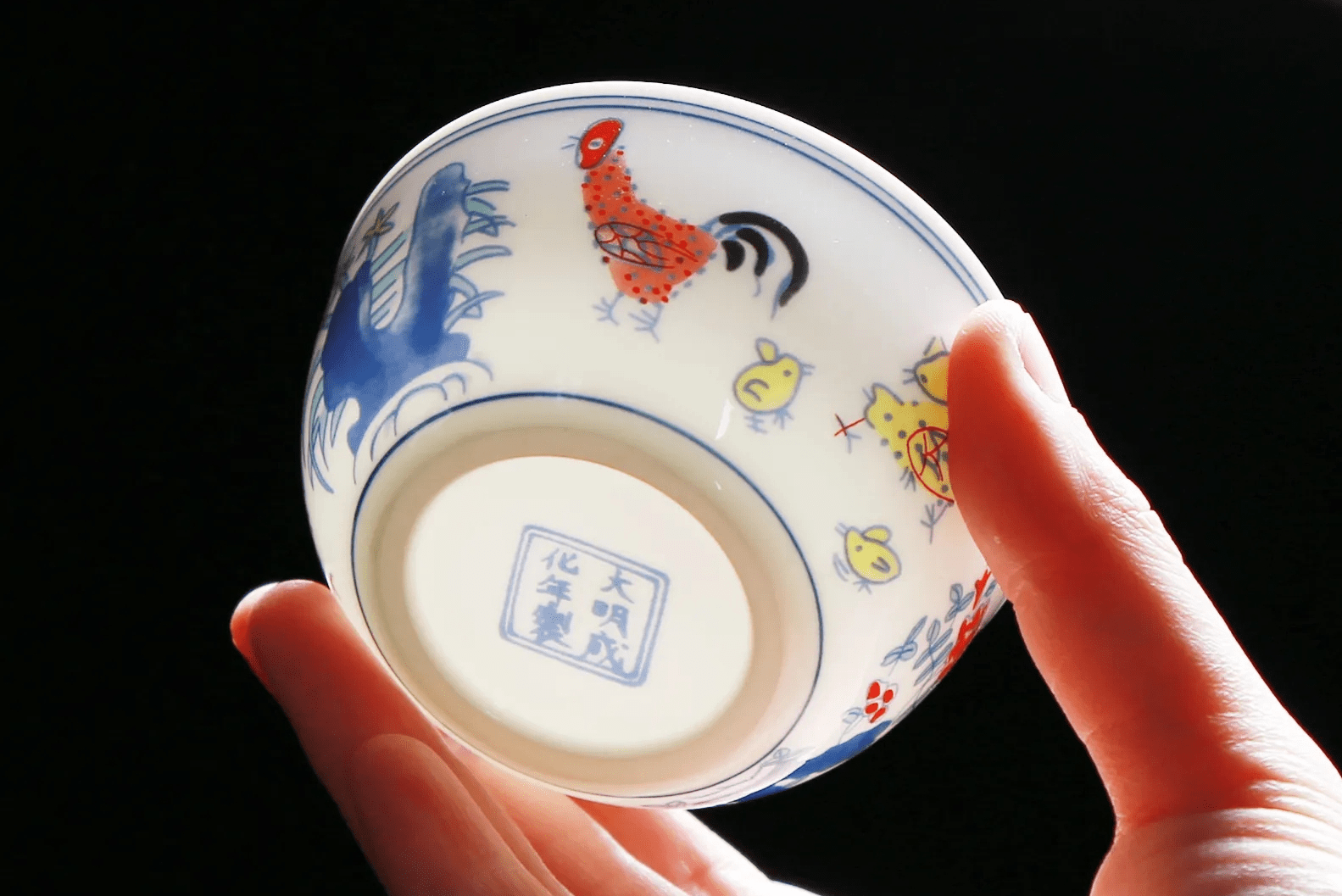 御窑元华堂的鸡缸杯,到底牛在哪里?_景德镇_向老_研究