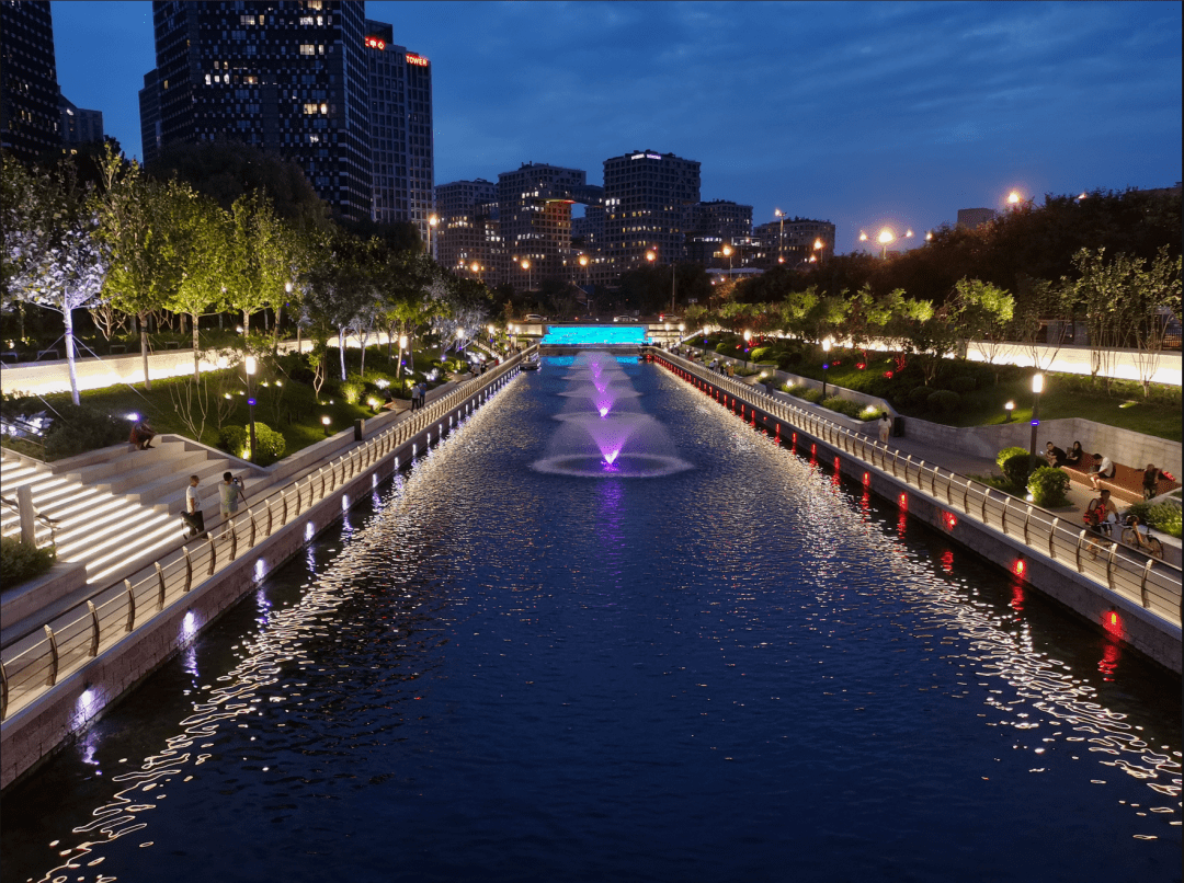 朝阳区亮马河四环以上段景观廊道建设工程获2020~2021年度北京市水利