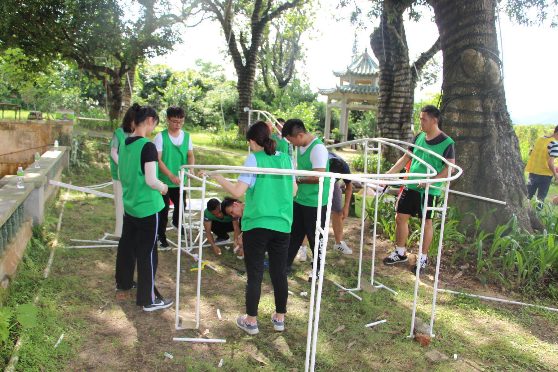 团建水管过山车制作图图片