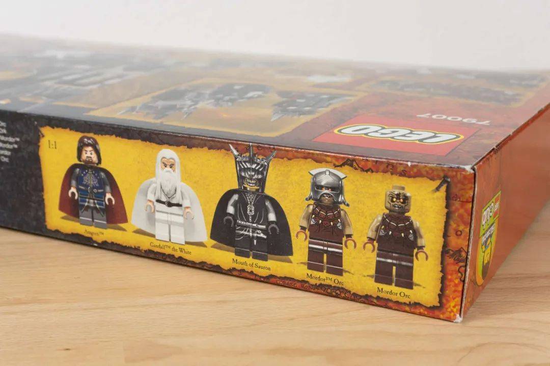 乐高经典套装回顾—乐高79007黑门大战套装_指环王_零件_电影
