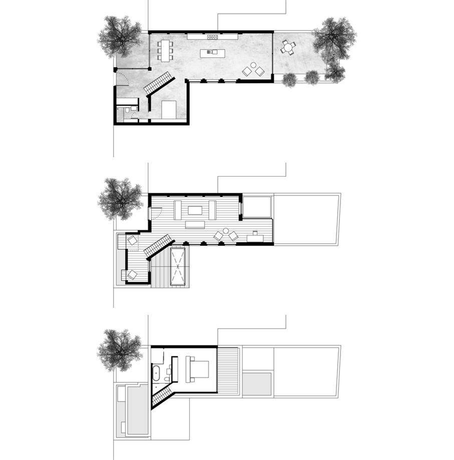 仓库改造的loft复式住宅设计_混凝土_建筑_视觉
