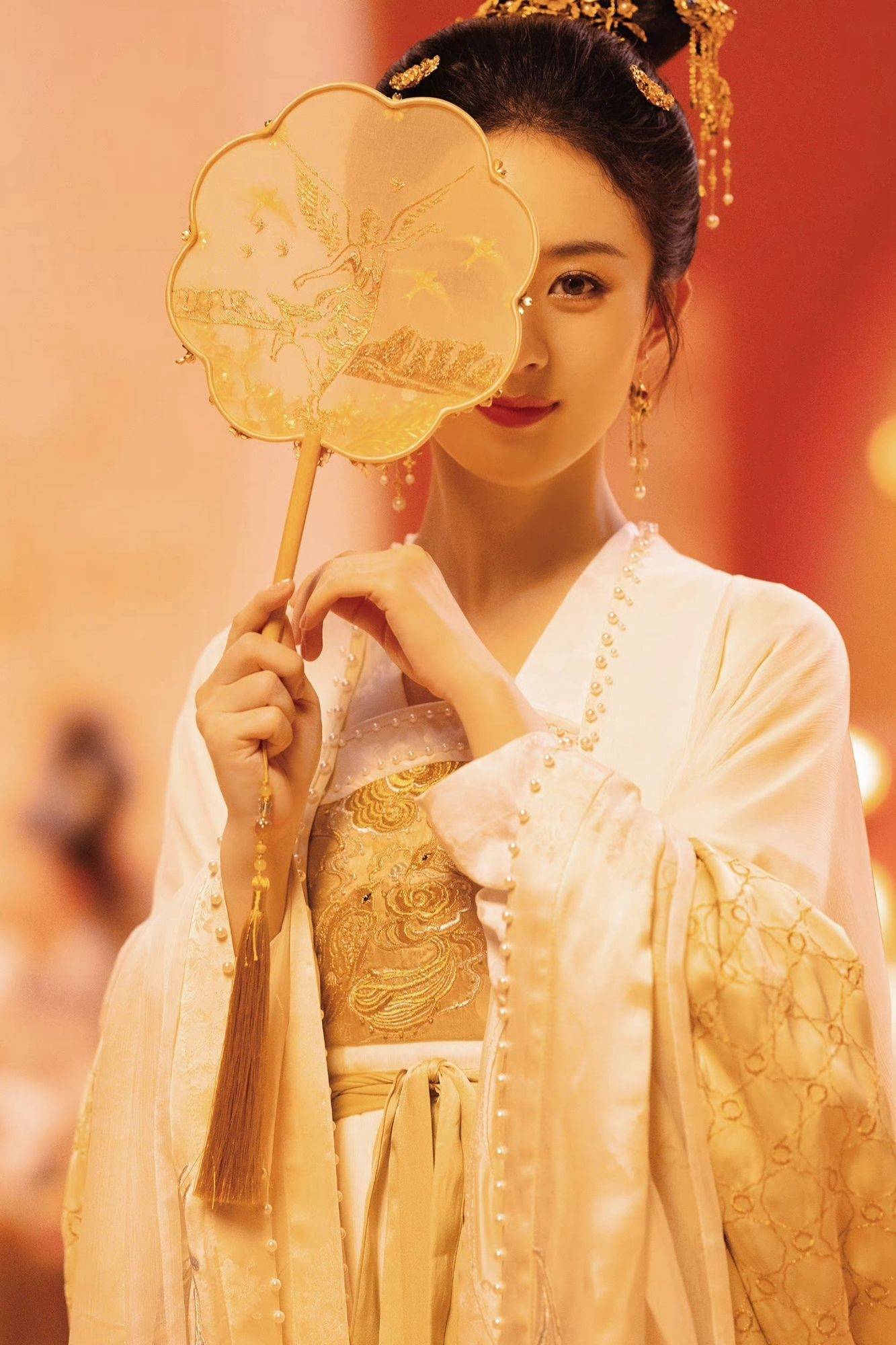 赵丽颖古装白色汉服优雅写真_赵丽颖_古装_写真