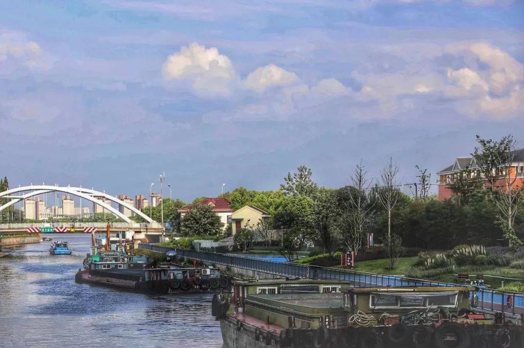 如今,春申塘(华泾段)这部流动的"史书",又翻新出值得品味的新篇章.