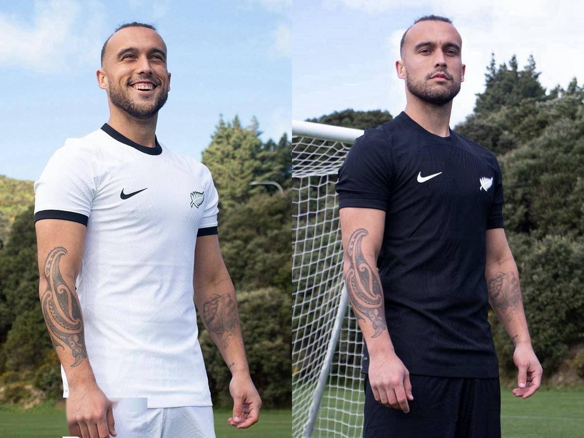 新西兰国家队全新主客场球衣发布