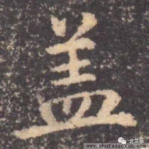 每日一字 | 盖_张旭光_书法_草书