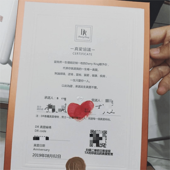 dr发明的《真爱协议》其实,买的是营销下的品牌溢价.