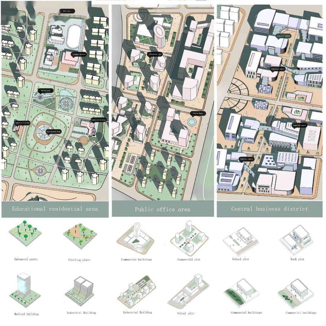 15分钟城市设计竞赛作品解读_紫金_赏析_建筑