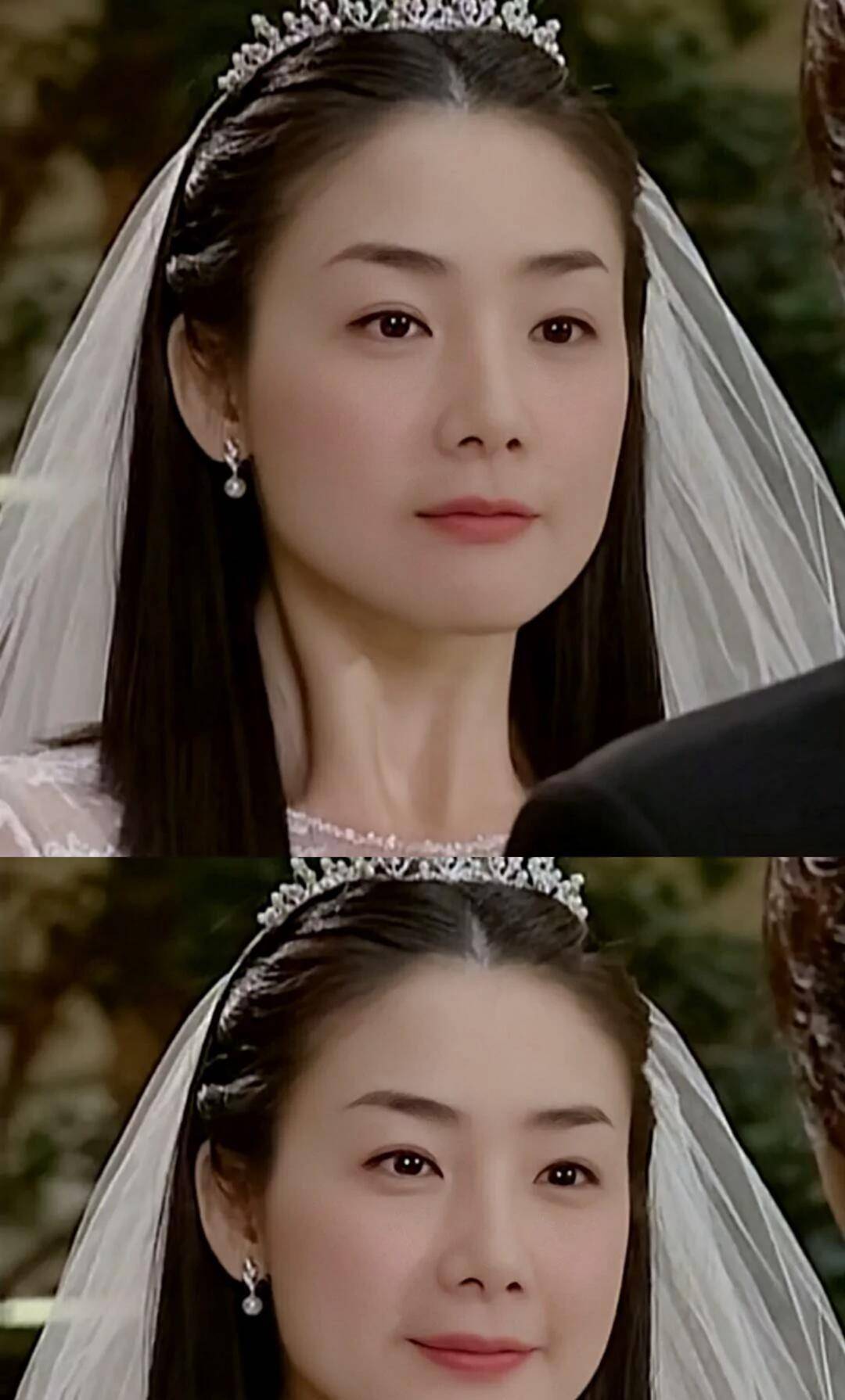 并且值得讨论的是,崔智友的五官算不上精致,甚至比起女二金泰熙的五官