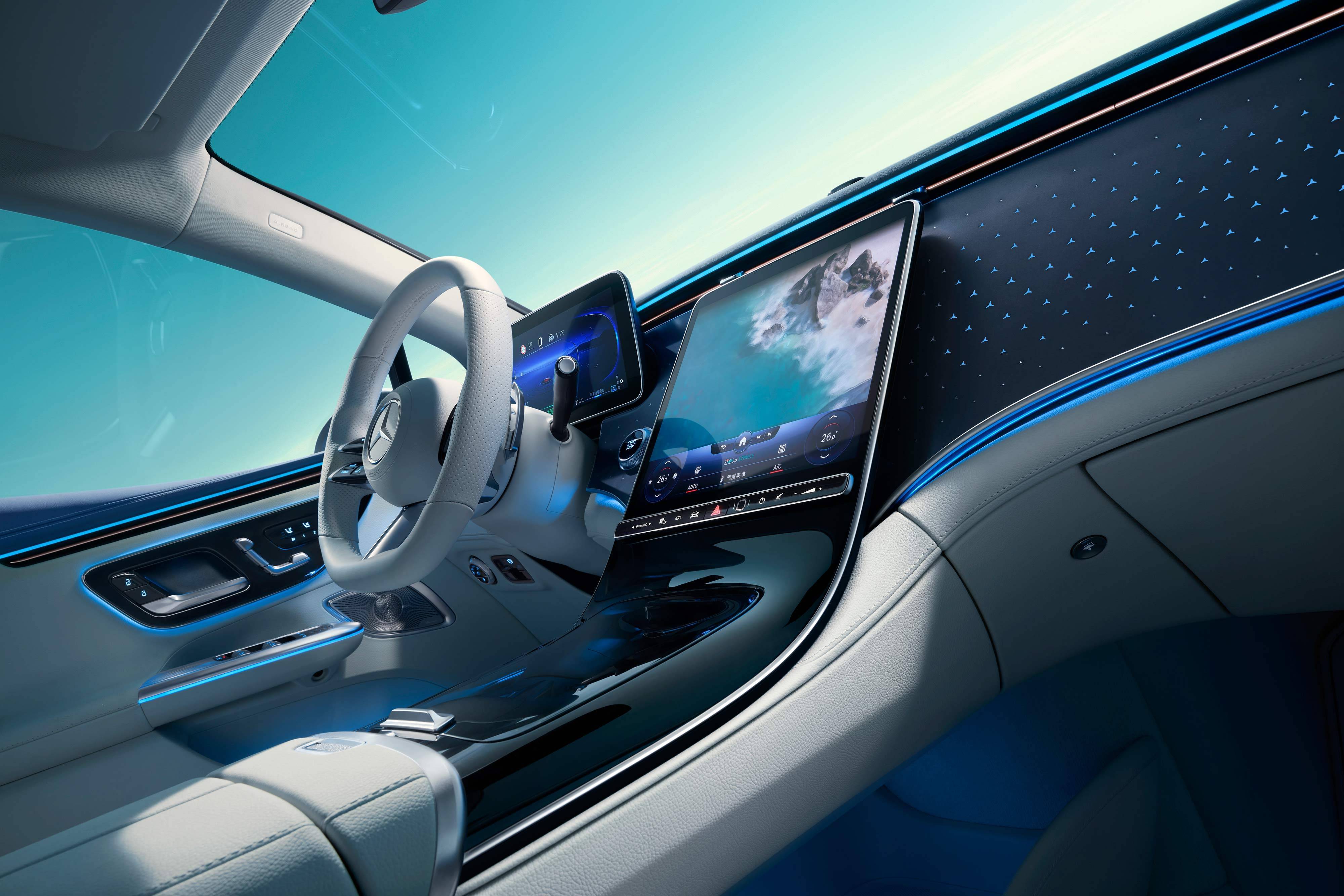 梅赛德斯-奔驰eva纯电平台首款正向研发国产车型全新eqe登陆津门_搜狐