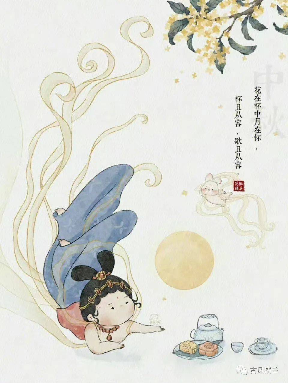 超可爱的古风萌头像~祝你好事发生,事事如意_楼兰_内容_微信