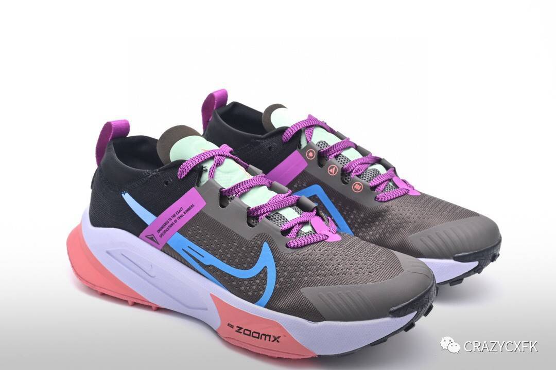 耐克nike zoomx zegama trail 黑白户外跑步鞋_稳定性_黑色_方案