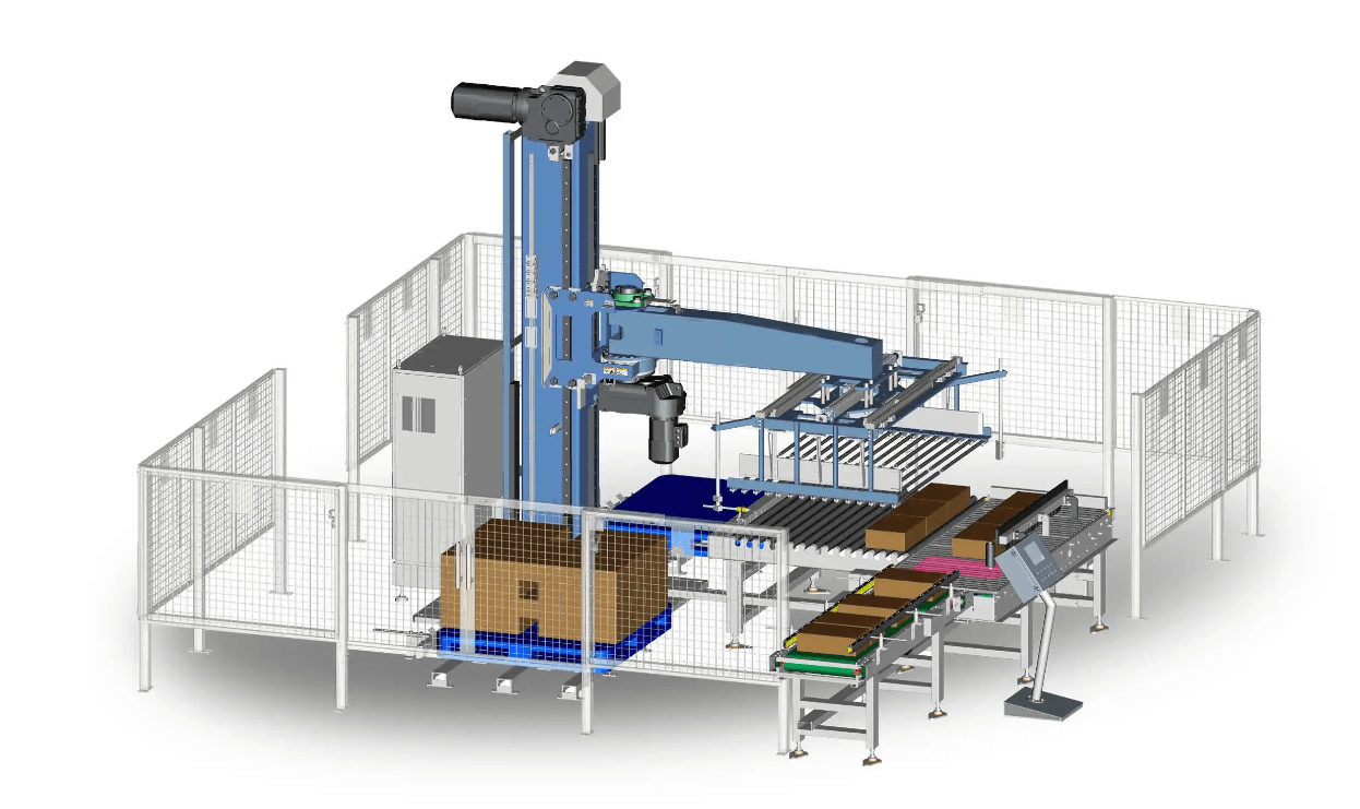 同是码垛机 关节式码垛机器人和立柱码垛机怎么选?