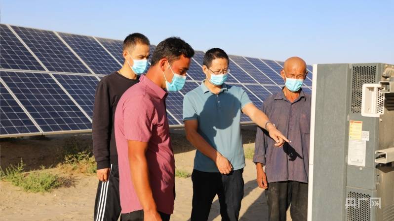 新疆墨玉：光伏发电让群众取得“阳光收益”