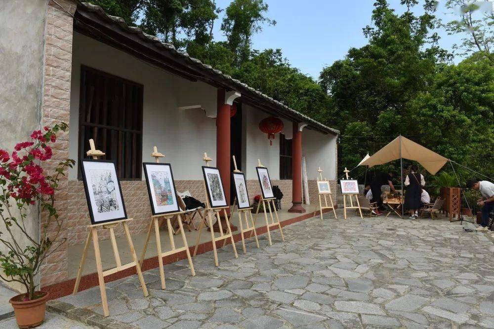 文明屯昌|屯昌本土特色新时代文明实践站——咸六油画村_六村_服务