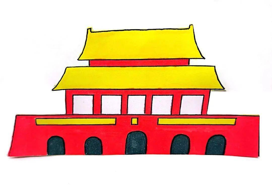 童趣阅读角 | 小小中国娃,浓浓爱国情~_进行_步骤_天安门