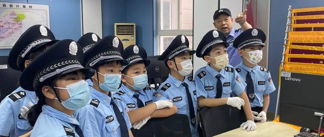 基层团讯 | 少年警队进警营 祝圆“小小警察梦”_胡永鹏_交通大队_活动