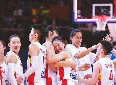 中国女篮晋级世界杯四强