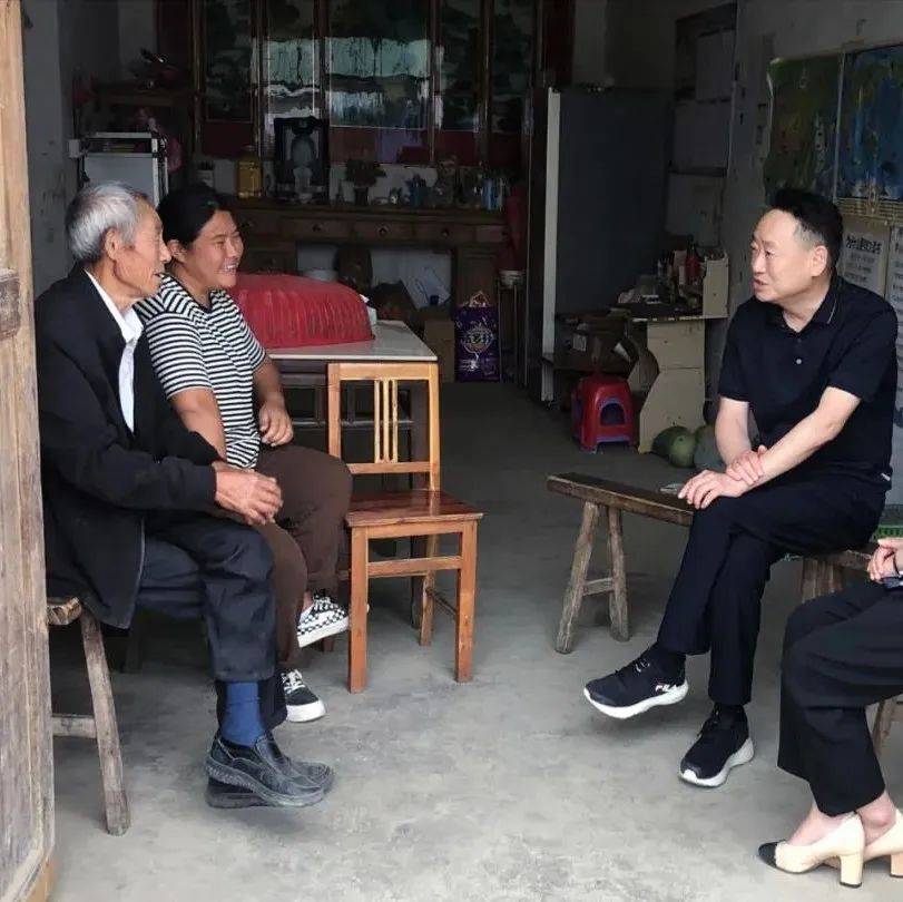 市公积金中心赴五河县大新镇府台村开展帮扶走访_张浩_杨继红_情况