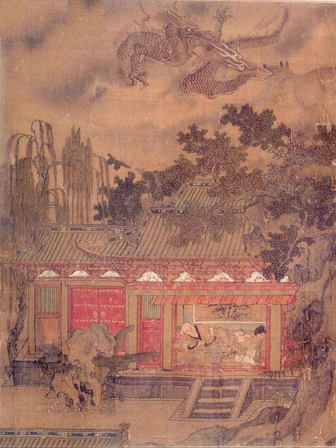 唐僧取経図冊 元代《唐僧取經圖冊》，比明代更早的“西遊”故事。_图册_西游记_天王
