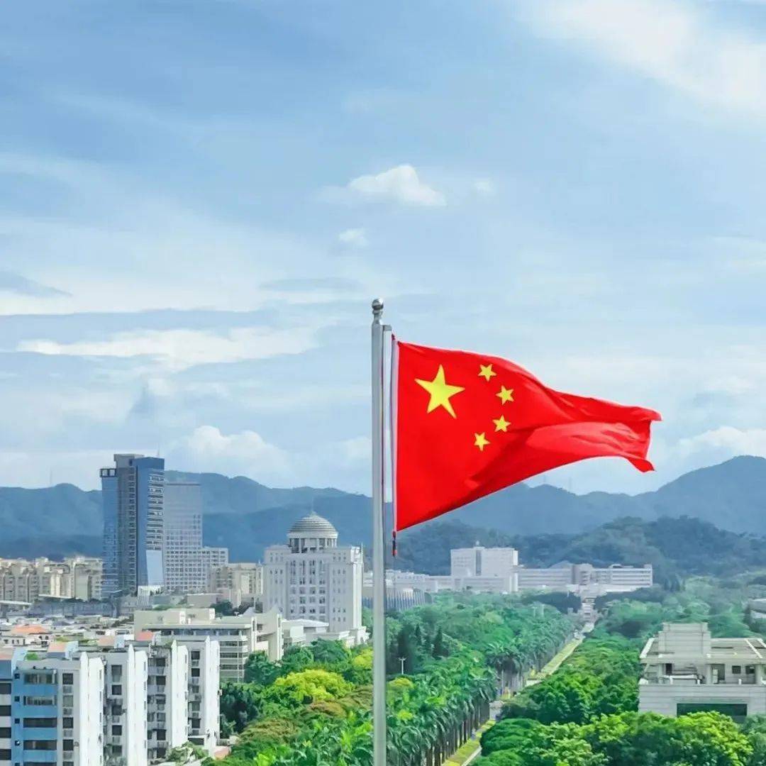 刷屏了！中山，“红”遍全城_中国_国旗_城市