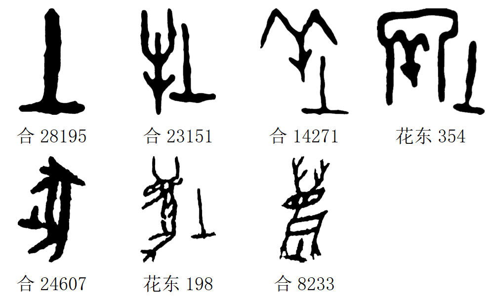 甲骨文每周识字|牡,丹_文字_字形_写作