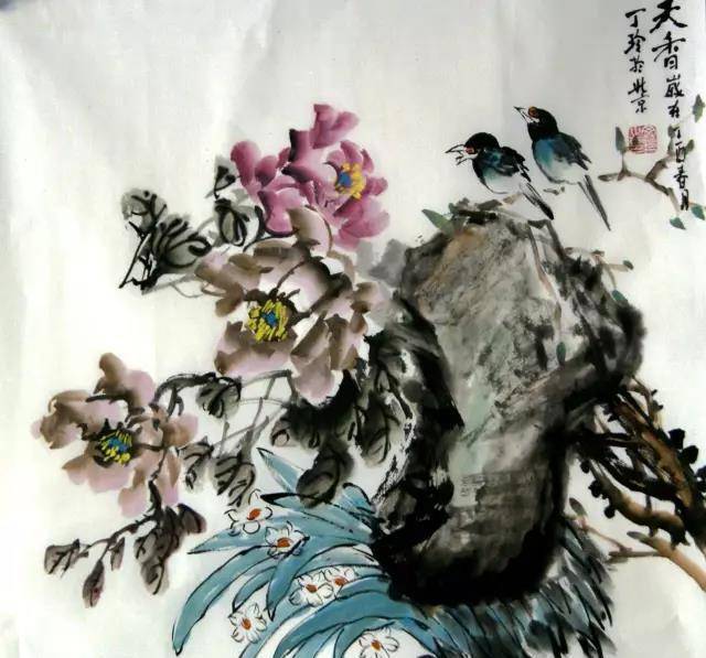 画家丁玲丨作品内涵丰富,被众多权威机构及社会名流收藏!