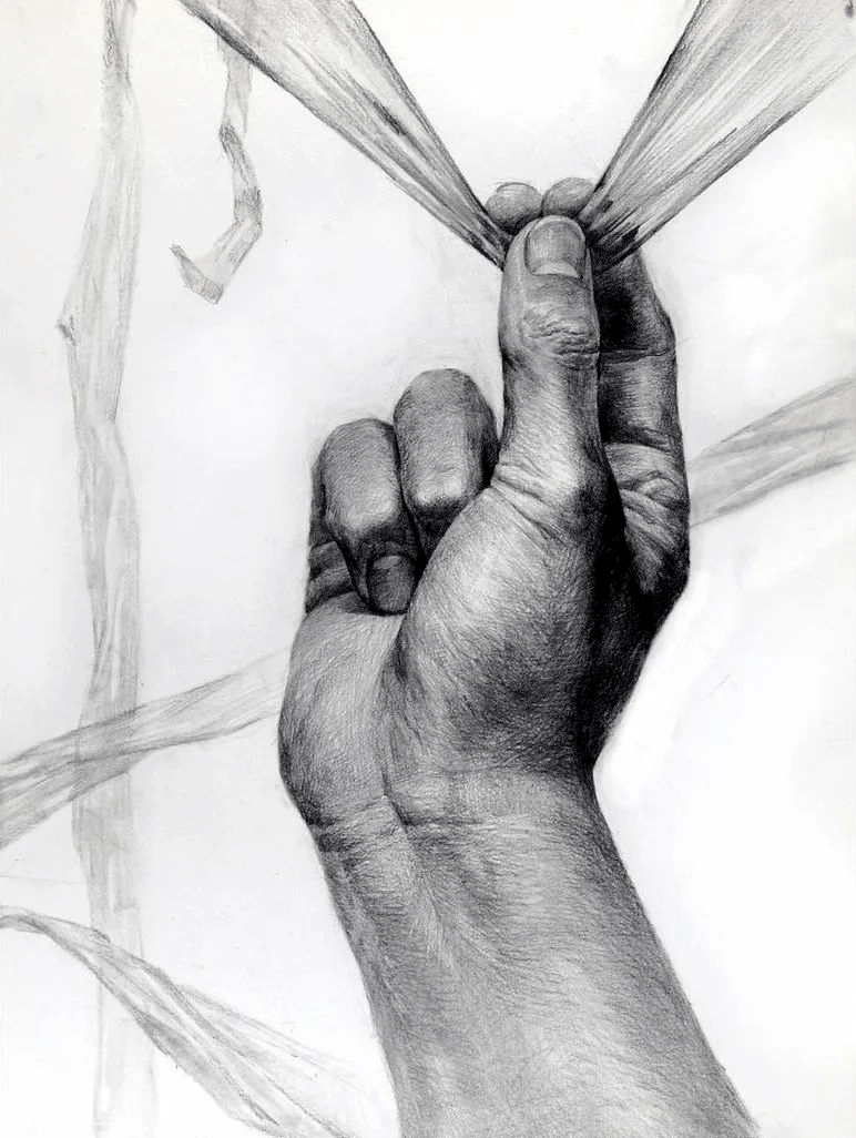 手势篇 | 韩国高恩美术学院师生素描_考试_量化_升学率